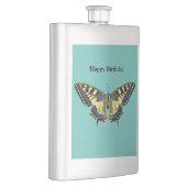 黄と黒 フラスク (右)