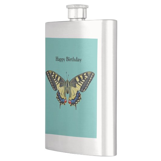 黄と黒 フラスク (左)