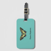 黄と黒 ラゲッジタグ (正面縦)