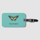 黄と黒 ラゲッジタグ (正面横)