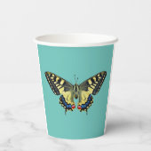 黄と黒 紙コップ (裏面)