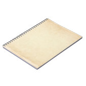 黄ばんだ熟成紙質感 ノートブック (左側)