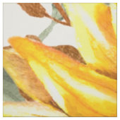 黄ひまわりフローラ素朴秋フラワー ファブリック (見本)