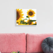 黄ひまわり最高のの写真 キャンバスプリント (インサイチュ (リビング))