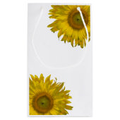 黄ひまわり結婚さん スモールペーパーバッグ (裏面)