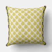 黄りんご クッション (裏面)