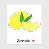 黄エレガントレモン シール (シート)