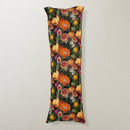 黄エレガント柑橘類の果実 ボディピロー