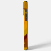 黄エレガント橙色フローラ写真黄色バラ Case-Mate iPhoneケース (裏面 / 左)