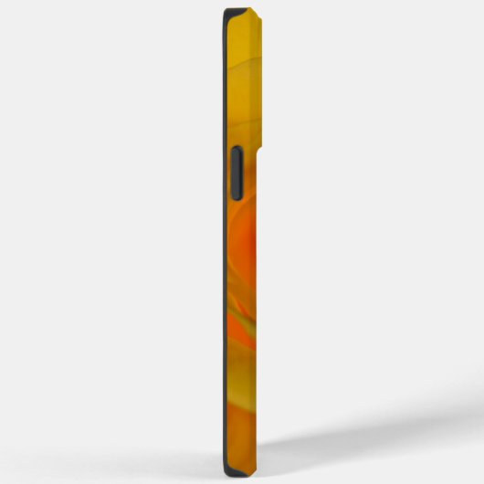 黄エレガント橙色フローラ写真黄色バラ Case-Mate iPhoneケース (裏面 / 右)