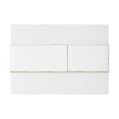 黄エレガント色とアイボリーバラ結婚ズ 招待状ベリーバンド (裏面例)