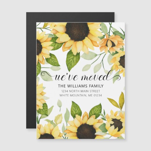 黄エレガント色ひまわり水カラーフローラ移動 (正面/裏面)