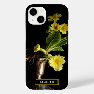黄エレガント色フローラiPhoneケース Case-Mate iPhone 14ケース