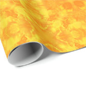 黄オーナメント ラッピングペーパー (ロールコーナー)