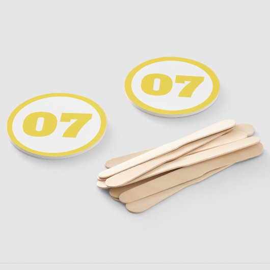 黄カスタム号 ハンドファン (組立なし)