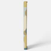 黄カスタム青色分子サムスンフォンケース SAMSUNG GALAXYケース (左側面)