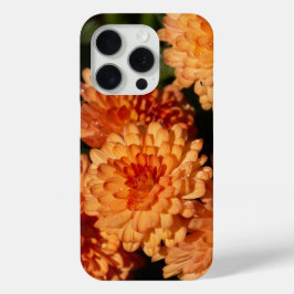 黄カラフル色の花 iPhone 15 PROケース