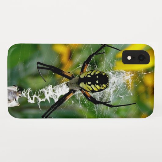 黄クモ Case-Mate iPhoneケース (裏面(横))