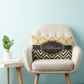 黄クローバー ランバークッション (椅子)