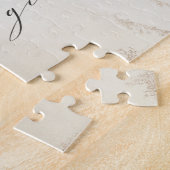 黄グラデーション色金ゴールドつや消し花少女の提案 ジグソーパズル (側面)