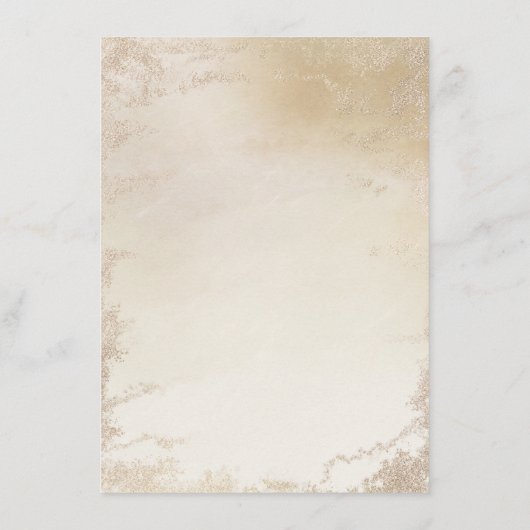 黄グラデーション色金ゴールド曇り箔水彩ディナー メニュー (裏面)