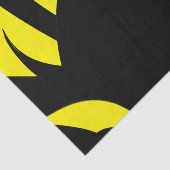 黄コンテンポラリーモダン/黒  薄葉紙 (詳細)