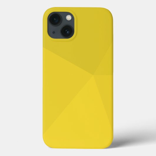 黄シンプル色モダントレンディー Case-Mate iPhoneケース (裏面)