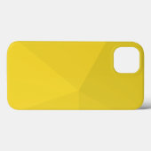 黄シンプル色モダントレンディー Case-Mate iPhoneケース (裏面 (横))