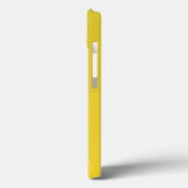 黄シンプル色モダントレンディー Case-Mate iPhoneケース (裏面 / 左)