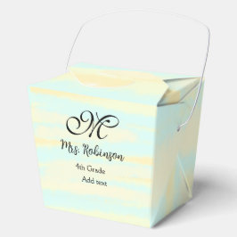 黄シンプル色水彩先生鑑賞法 フェイバーボックス