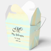 黄シンプル色水彩先生鑑賞法 フェイバーボックス (見開き)