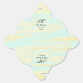 黄シンプル色水彩先生鑑賞法 フェイバーボックス (見開き)