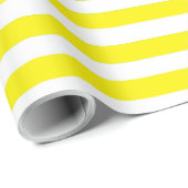 黄ストライプの色 ラッピングペーパー (ロールコーナー)