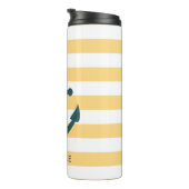 黄ストライプ色いかり タンブラー (回転右)