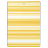 黄ストライプ色 クリップボード (裏面)
