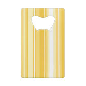 黄ストライプ色 クレジットカード栓抜き (裏面)