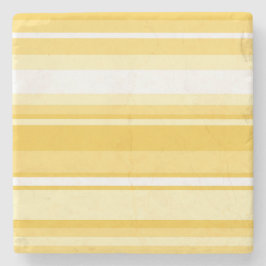 黄ストライプ色 ストーンコースター