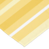 黄ストライプ色 テーブルクロス (アングル)