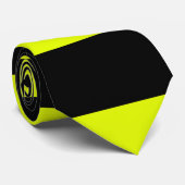 黄ストライプ色 ネクタイ (ロール)