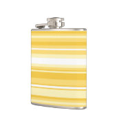 黄ストライプ色 フラスク (左)