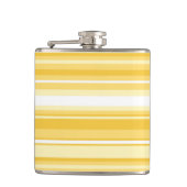 黄ストライプ色 フラスク (正面)