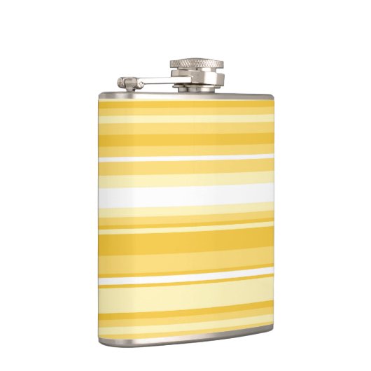 黄ストライプ色 フラスク (右)