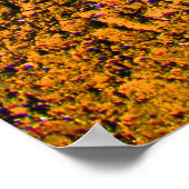 黄ストライプ色 ポスター (角)