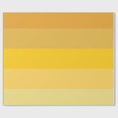 黄ストライプ色 ラッピングペーパー (フラット)