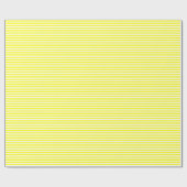 黄ストライプ色 ラッピングペーパー (フラット)