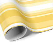 黄ストライプ色 ラッピングペーパー (ロールコーナー)