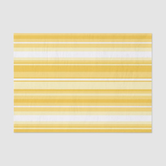 黄ストライプ色 薄葉紙 (正面)