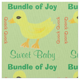 黄ダッキー（アヒルちゃん） ファブリック