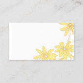 黄デイジー院生 コーリングカード (裏面)