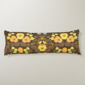 黄パンジー、鳥と蝶 ボディピロー (裏面)